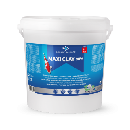 MAXI CLAY 90% AQUATIC SCIENCE 7KG