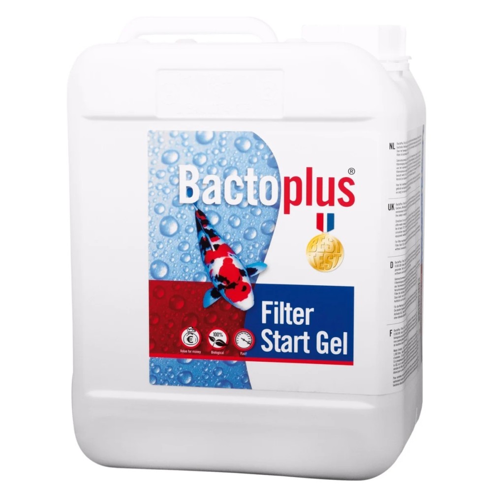 BACTO PLUS FILTER START GEL 5000ML pour bassin à carpe koi