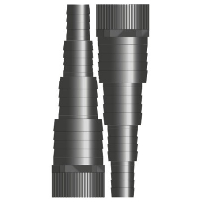 EMBOUT ETAGE 20/25/32/40mm  CONNECTEUR FEMELLE   1'' 1/4 pour votre bassin à carpes koi