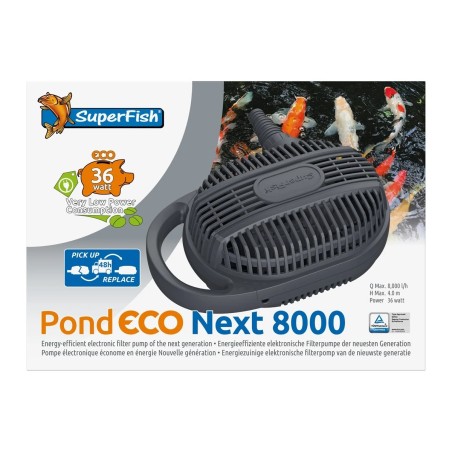 POMPE 8000 ECO NEXT SUPERFISH pour bassin à carpes koi