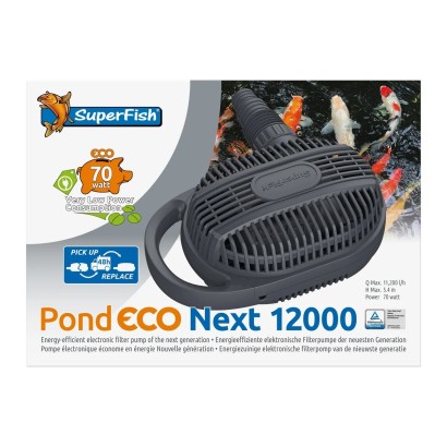 POMPE 12000 ECO NEXT SUPERFISH pour bassin à carpes koi