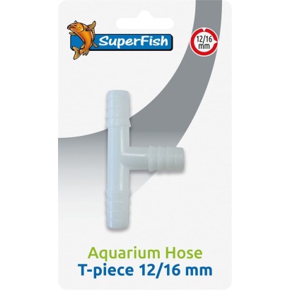 Raccord T d'air 12mm pour bassin à carpes koi