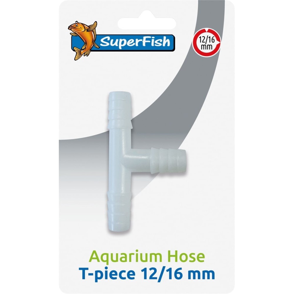 Raccord T d'air 12mm pour bassin à carpes koi