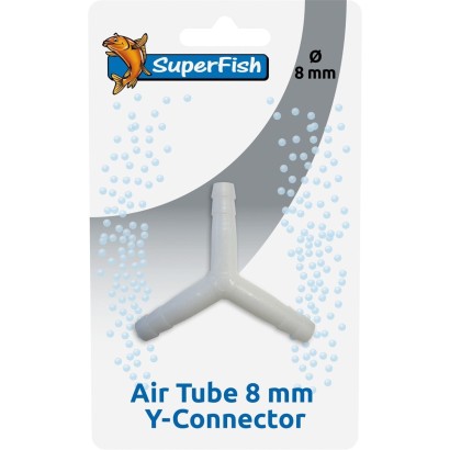 Raccord Y d'air 8mm pour bassin à carpes koi