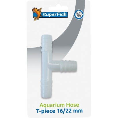 Raccord T d'air 16mm pour bassin à carpes koi