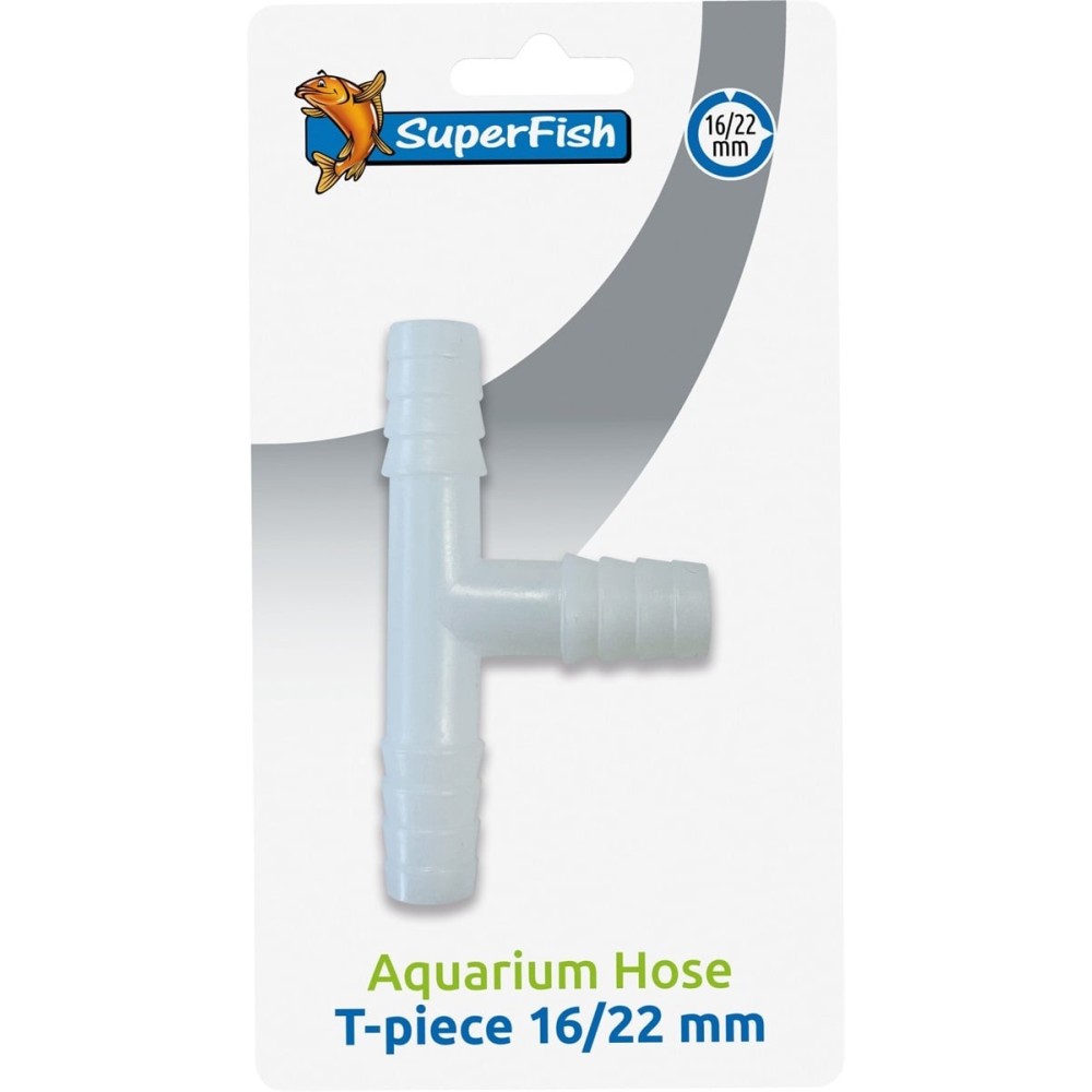 Raccord T d'air 16mm pour bassin à carpes koi