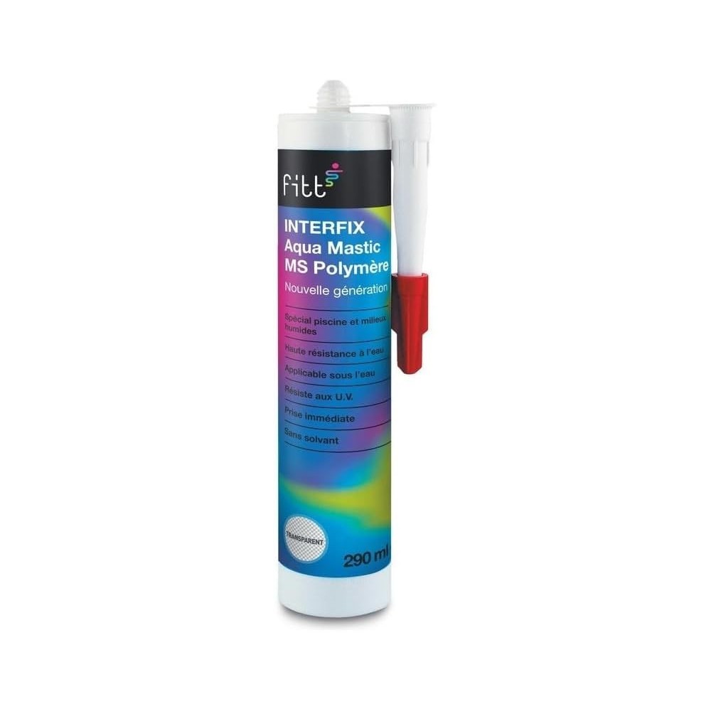 Colle ms polymere 290ml transparente