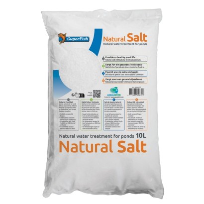 SEL DE BASSIN  SAC DE 10 LITRES POUR BASSIN A POISSONS