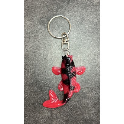Porte clés carpe koi