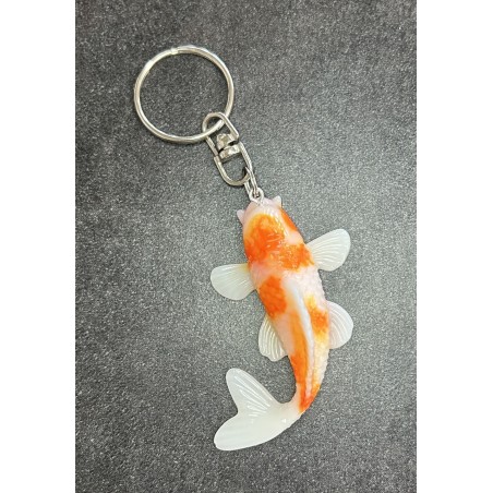 Porte clés carpe koi
