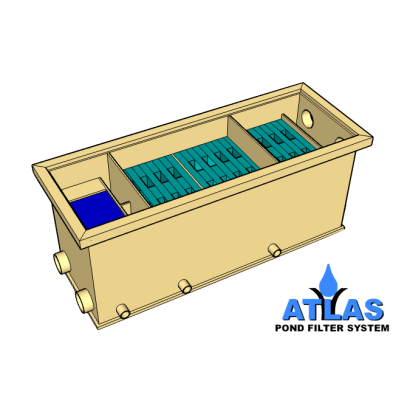 MULTICHAMBRE MC-4 MINI ATLAS pour votre bassin à carpe koi