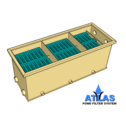 CHAMBRE BIO 4 XL ATLAS pour votre bassin à carpe koi