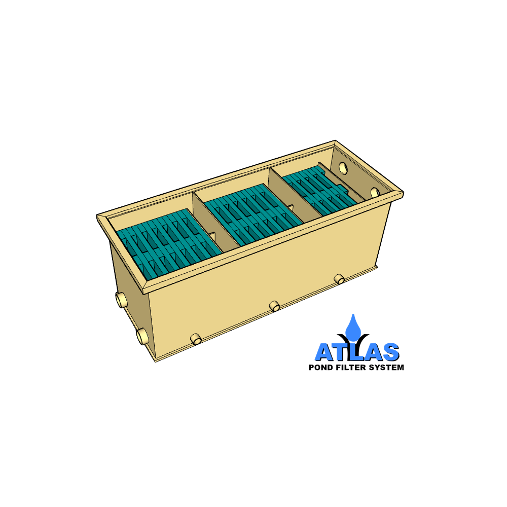 CHAMBRE BIO 4 XL ATLAS pour votre bassin à carpe koi