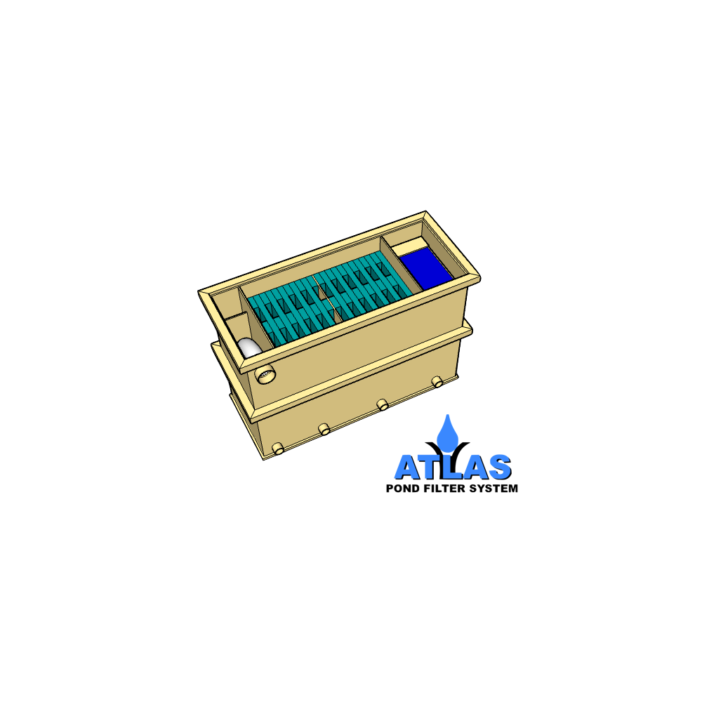 FULL SYSTEM 15 ATLAS pour votre bassin à carpe koi