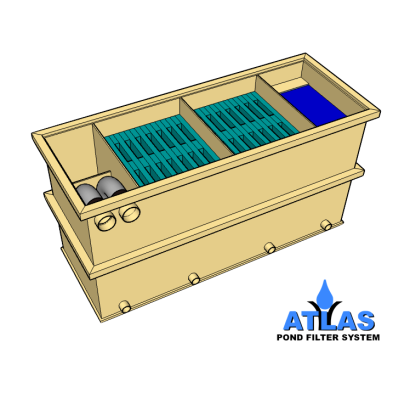 FULL SYSTEM 30 ATLAS pour votre bassin à carpe koi