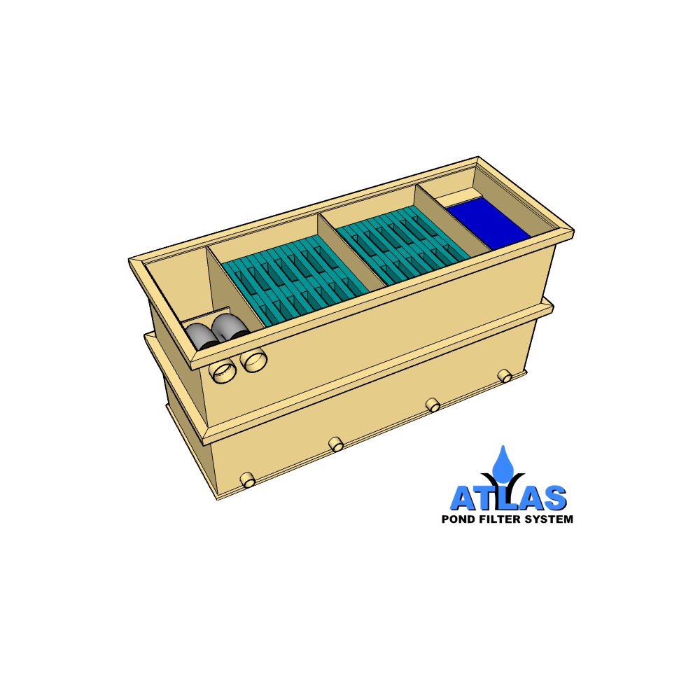 FULL SYSTEM 30 ATLAS pour votre bassin à carpe koi