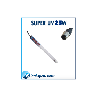 Kit UVC Amalgam 25w Air Aqua lampe immergé pour bassin à Carpe Koi