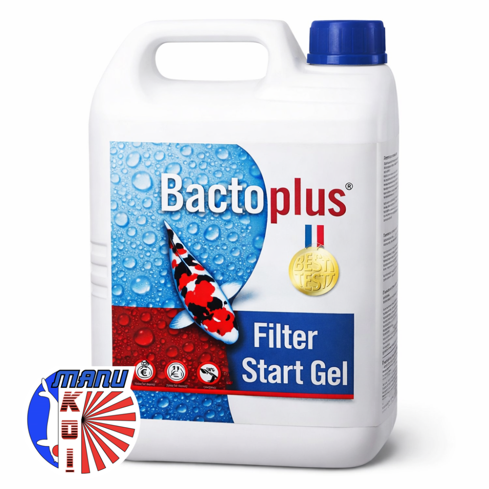BACTO PLUS FILTER START GEL 5000ML pour bassin à carpe koi