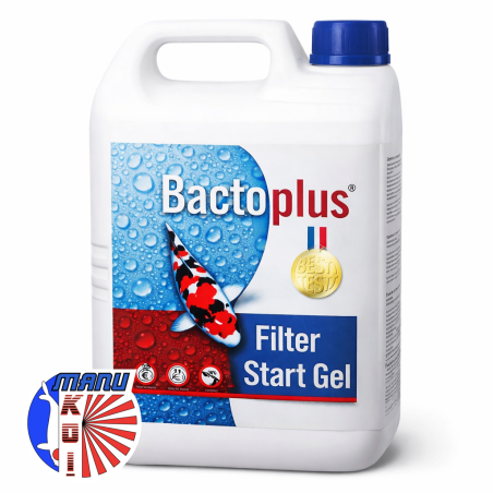 BACTO PLUS FILTER START GEL 5000ML pour bassin à carpe koi