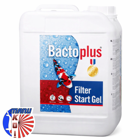 BACTO PLUS FILTER START GEL 2500ML pour bassin à carpe koi