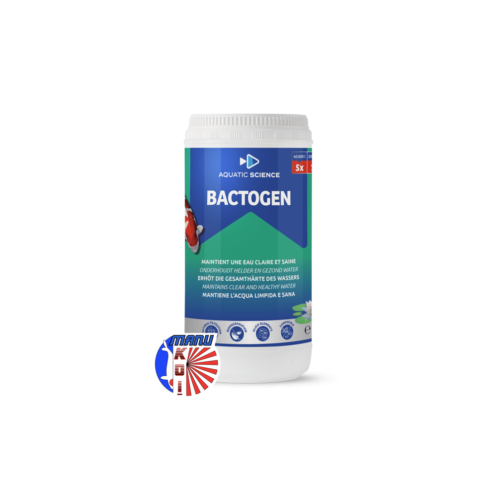 BACTOGEN 40 pour l'eau de votre bassin à carpes koi