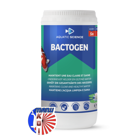 BACTOGEN 40 pour l'eau de votre bassin à carpes koi
