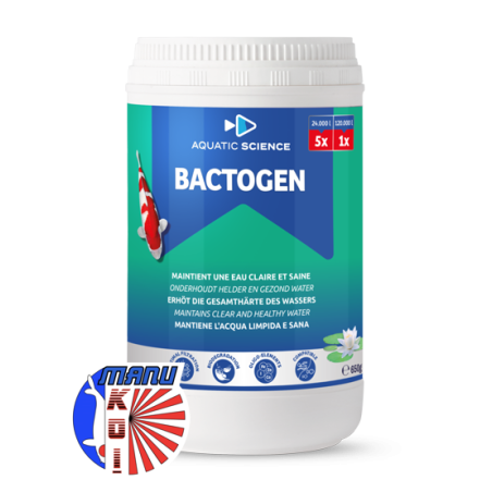 BACTOGEN 24 pour l'eau de votre bassin à carpes koi