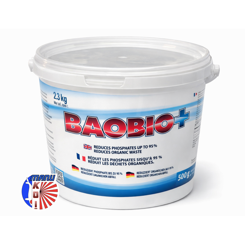 BAOBIO BACTERIE  FILTRATION pour votre bassin à carpes koi