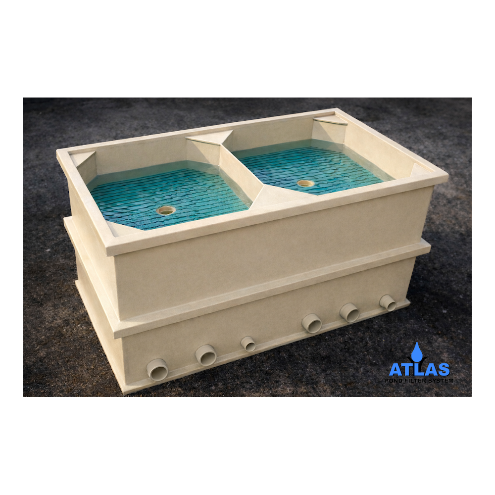 MODULE DOUBLE ATLAS pour votre bassin à carpe koi