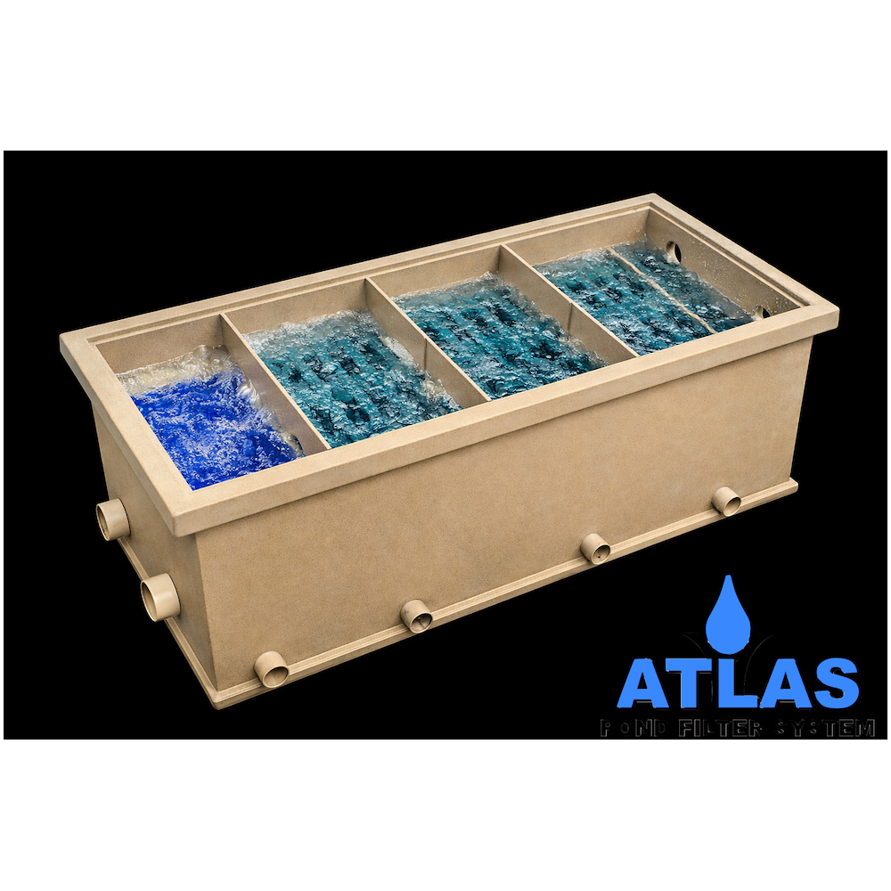 MULTICHAMBRE MC-4 XL ATLAS pour votre bassin à carpe koi