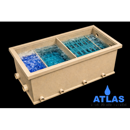 MULTICHAMBRE MC-3 XL ATLAS pour votre bassin à carpe koi