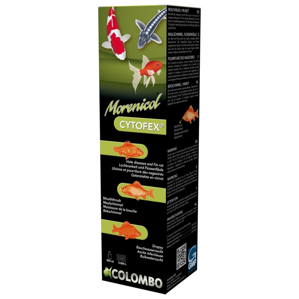 COLOMBO CYTOFEX 500ML POUR VOTRE BASSIN A CARPES KOI