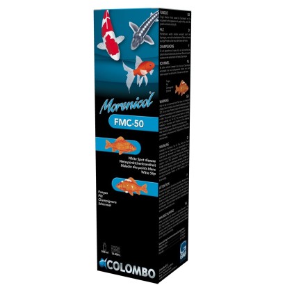 FMC-50 COLOMBO POINTS BLANCS ET CHAMPIGNONS 500ML pour les soins de vos carpes koi
