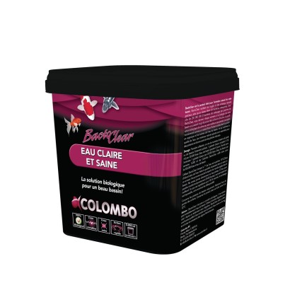 COLOMBO BACTOCLEAR 5000ML pour l'eau de votre bassin à carpes koi