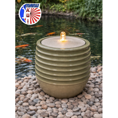 FONTAINE IBIZA TAILLE M POUR JARDIN JAPONAIS ET BASSIN DE JARDIN