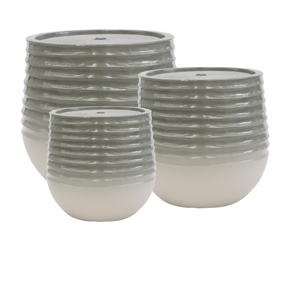 PACK FONTAINE IBIZA TAILLE S + M + L POUR JARDIN JAPONAIS ET BASSIN DE JARDIN