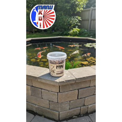 VERS A SOIE EN SEAU DE 1L - 3L OU 5L FRIANDISE ET ALIMENT A LA FOIS POUR VOS CARPES KOI