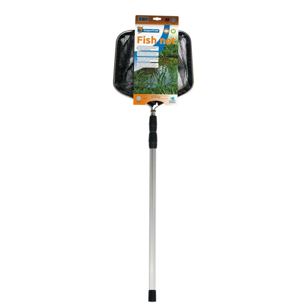 EPUISETTE MEDIUM 30X30X180 CM GROSSE MAILLE pour bassin à carpes koi