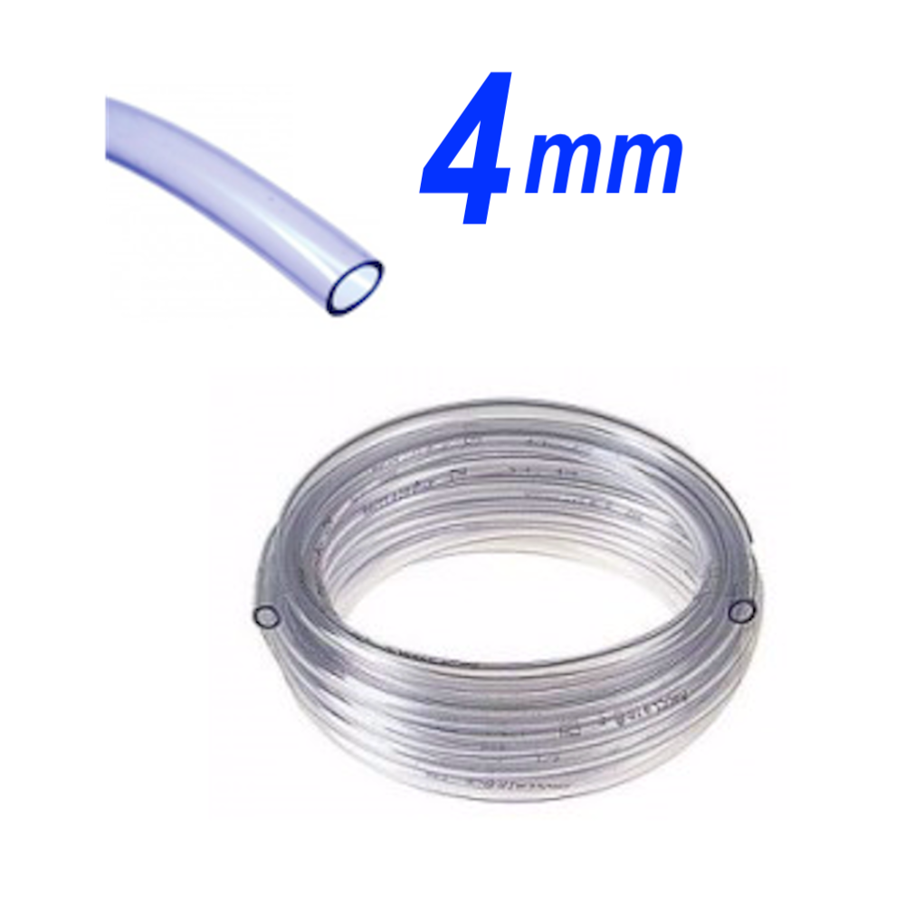 Tuyau d'air souple 4mm (vendu au mètre) bassin carpe Koi