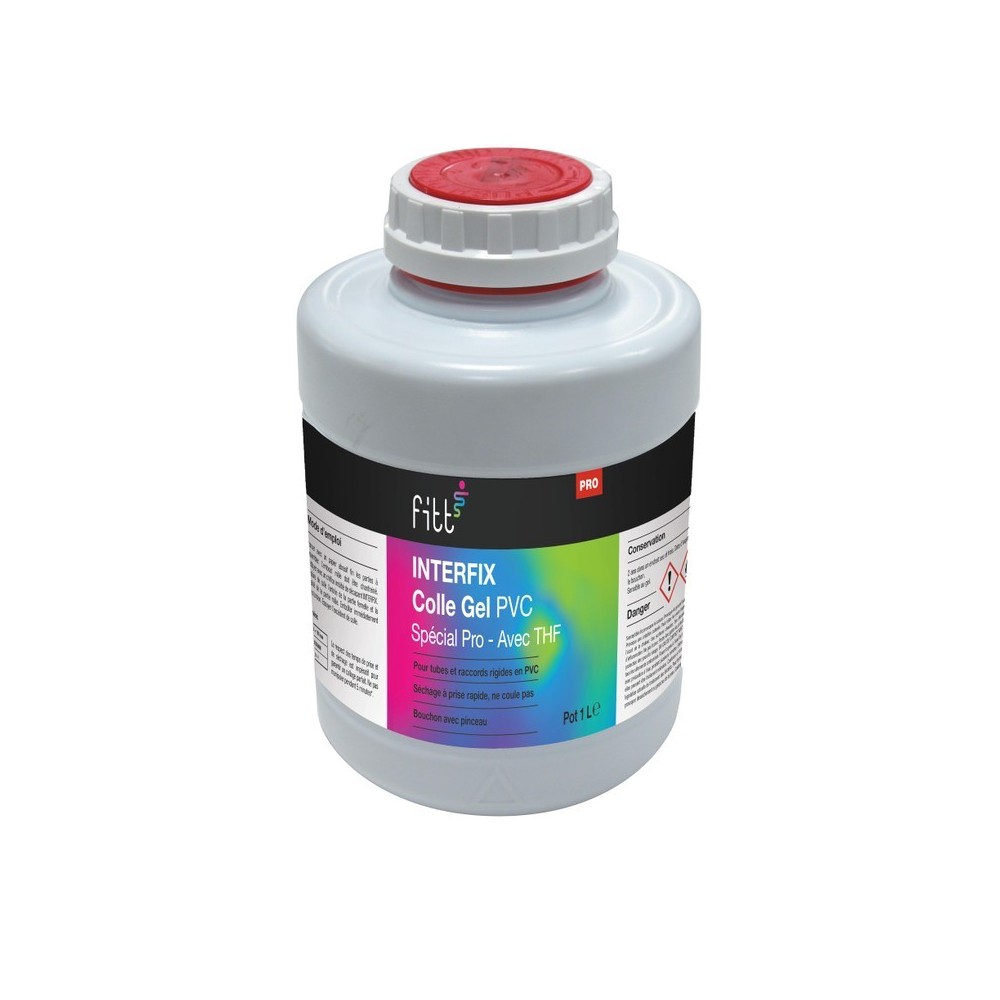 COLLE PVC 1000ML PRISE RAPIDE pour bassin à carpe koi