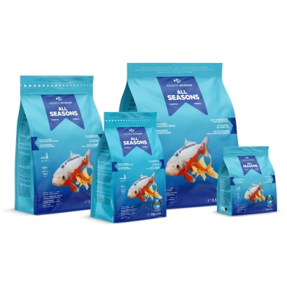 Le meilleur aliment pour nourrir et faire grandir les carpes koi dans vos bassins pendant toute la saison avec Koi First