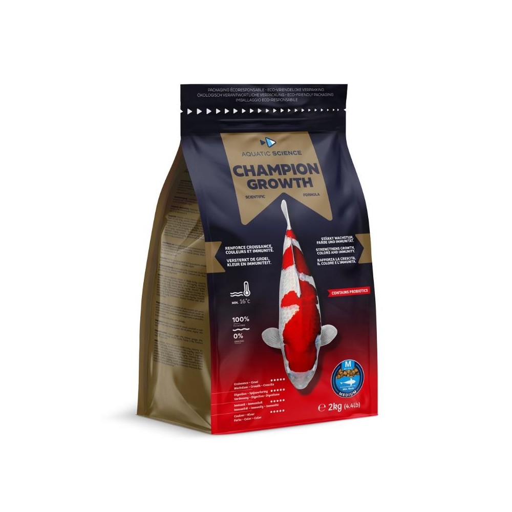 Le meilleur aliment pour nourrir et faire grossir les carpes koi dans vos bassins en été  avec Koi First