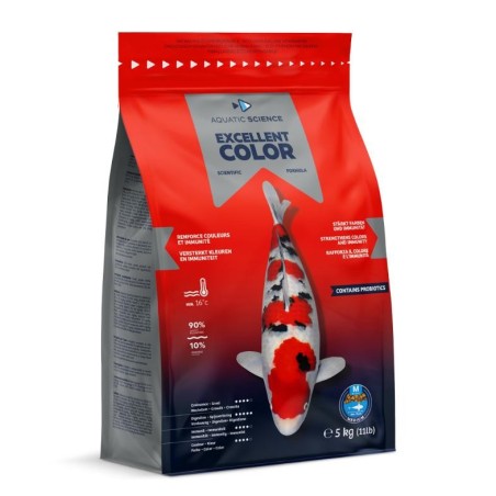 Le meilleur aliment pour nourrir et faire grandir les carpes koi dans vos bassins pendant tout l'été avec Koi First