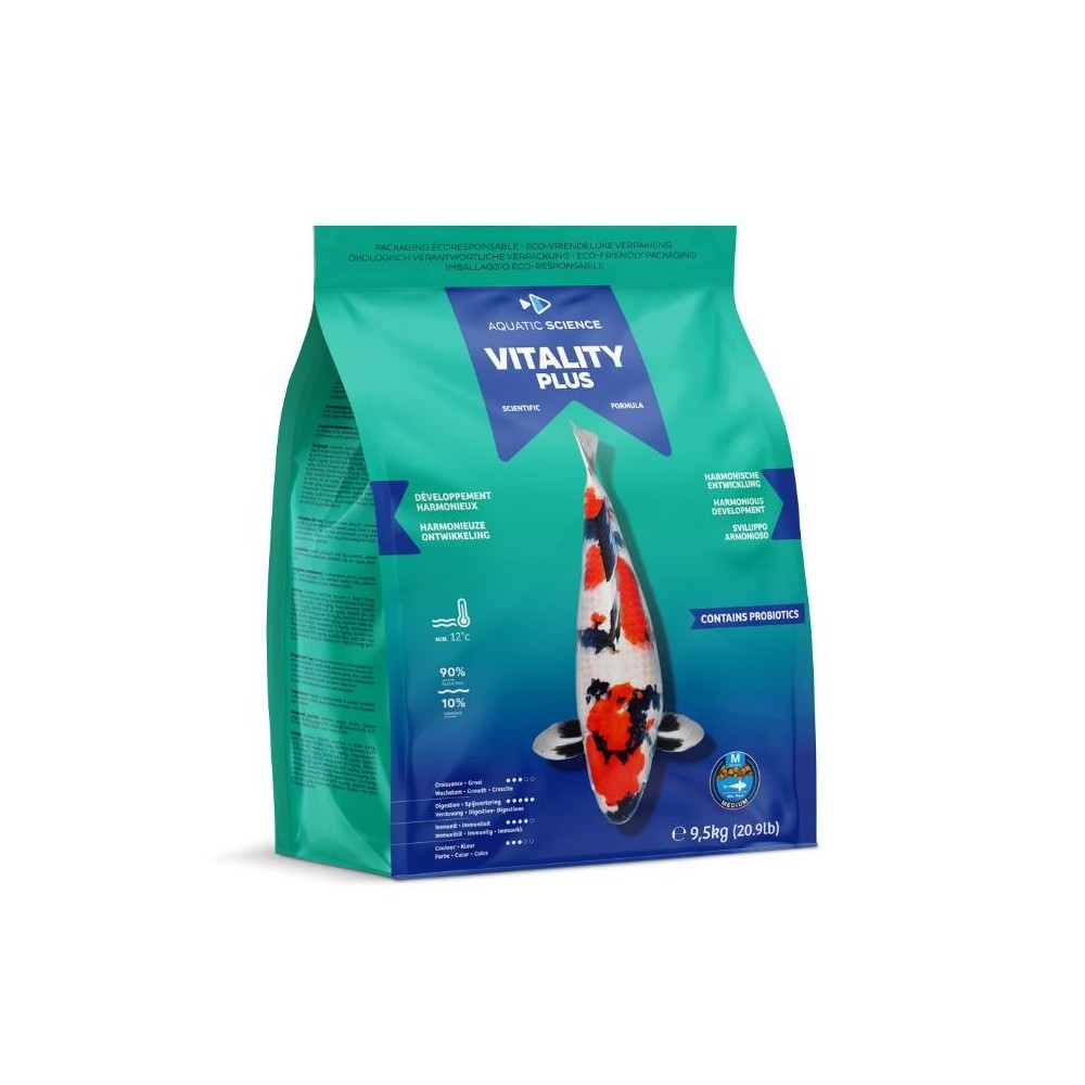 Le meilleur aliment pour nourrir et booster les carpes koi dans vos bassins printemps automnes  avec Koi First