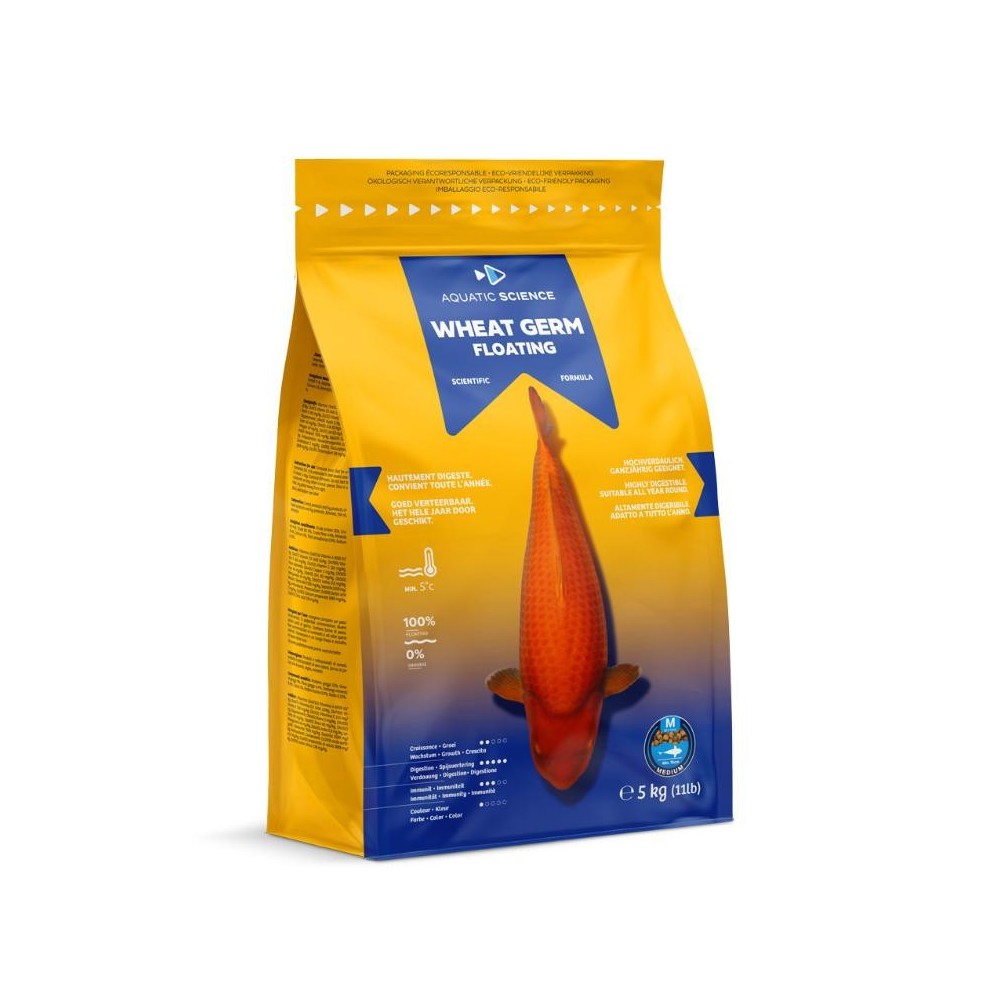 Le meilleur aliment pour nourrir et faire grandir les carpes koi dans vos bassins pendant toute la saison avec Koi First