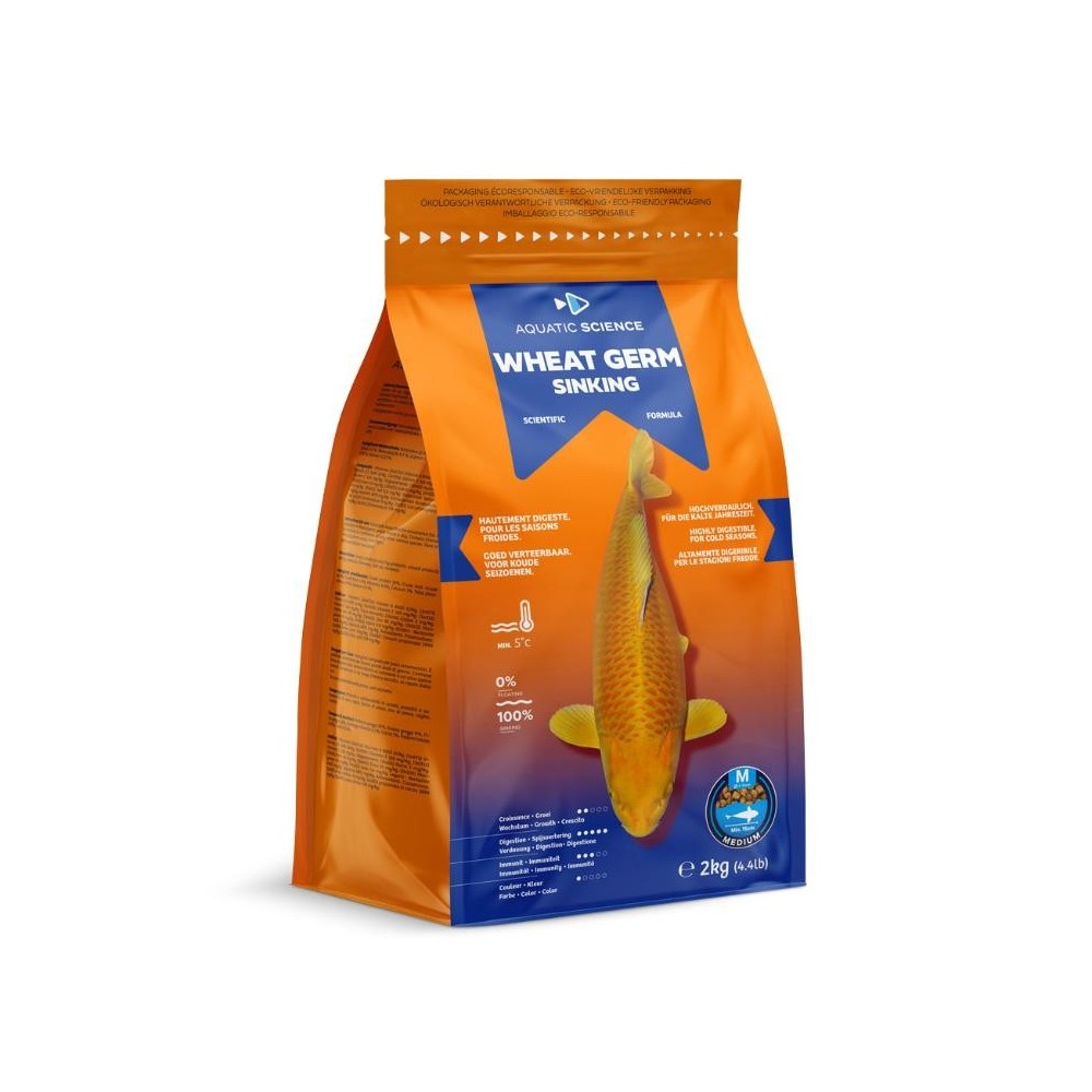 Le meilleur aliment pour nourrir et faire grandir les carpes koi dans vos bassins pendant toute la saison avec Koi First