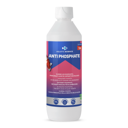 ANTI PHOSPHATE 500ML POUR VOTRE BASSIN A CARPES KOI